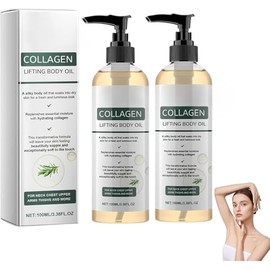 Aceite Corporal Reafirmante con Colágeno, Aceite de Colágeno para Tensar la Piel, Aceite Corporal Reafirmante Mágico 2026 para Cicatrices, Arrugas y E