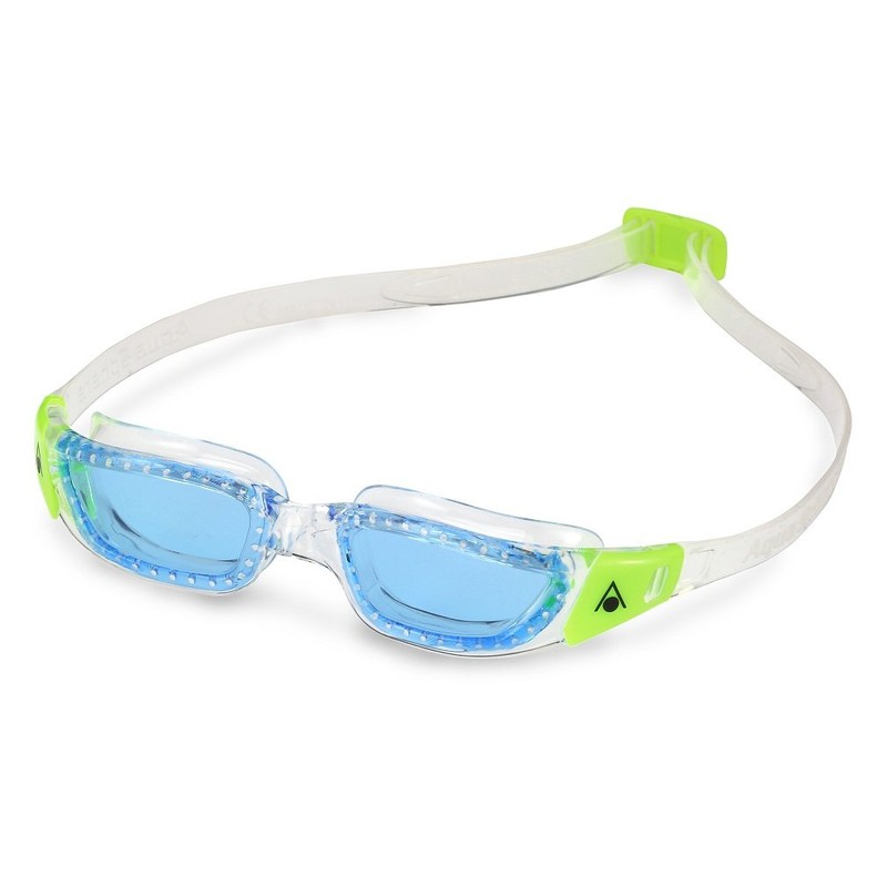 アクアスフィアー スイミングゴーグル KAMELEON JUNIOR FIT CLEAR B/LIME/BLUE LENS 183510 クリアー