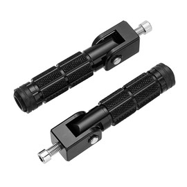 M8 Estriberas Plegables para Motocicleta Estriberas Delanteras Coche Eléctrico Antideslizantes Reposapiés Traseros Bicicleta 90 Grados Fijo Plegable Pedal Pasajero Universal Para Ebike Super 73 S2/ZX