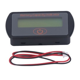 Battery Capacity Indicator Compact Size PVC Film Waterproof Battery Monitoring Meter 8‑63V 2 to 16 Strings Lithium Battery