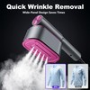 EFOBO Steamer for Clothes, 2 in 1 Travel Iron Steamer,