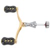 Black Power Fishing Reel Handle Grip Carbon Fiber Fishing Reel