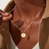 STORYJEWELLERY Letter K Necklace for Women, K Initial Charm Layered