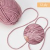 NICEEC 1 Skein Soft Wool-Acrylic Yarn for Knitting Worsted Weight