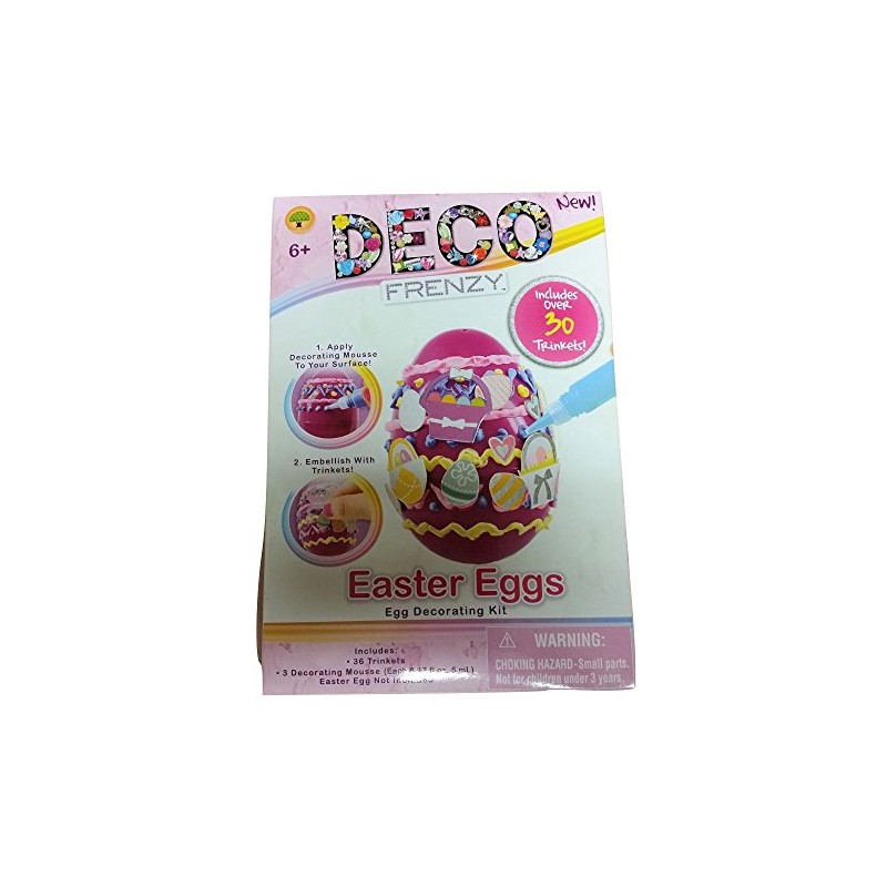 Deco Frenzy Easter Egg Decorating Kit Easter Eggs with 30