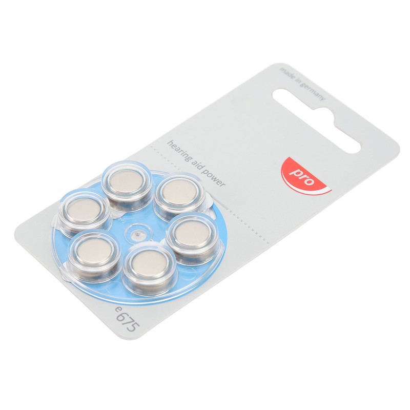60pcs Long Lasting Power Sound Aid Batteries Zinc Air Hearing
