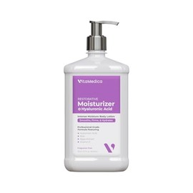 VitaMedica Hidratante Corporal Con Ácido Hialurónico, Algas, Aloe Y Pantenol - Loción Hidratante Intensa Para Manos Y Cuerpo, Reafirmante, Hidratante 