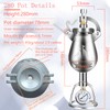 280ml Chinese Popcorn Machine, Hand Chinese Popcorn Maker, Chinese Popcorn