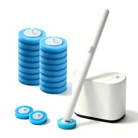 Disposable Toilet Brush – Hygienic Contact-Free, White