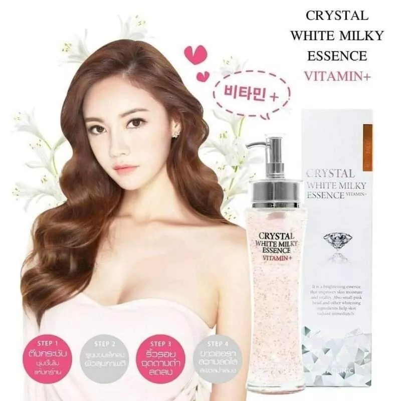 3W Clinic Crystal White Milky Vitamin + Revitalizing Comfort White