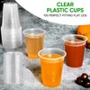 10 oz. Clear Cups With Lids / Clear Disposable Cups