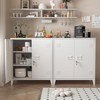 MIOCASA Metal Storage Cabinet with Locking Double Doors, Lockable Steel