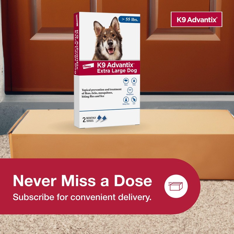 K9 Advantix Flea, Tick & Mosquito Prevention for Dogs Over