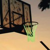 WANGCL Glow in The Dark Basketball Net Outdoor 12 Loops
