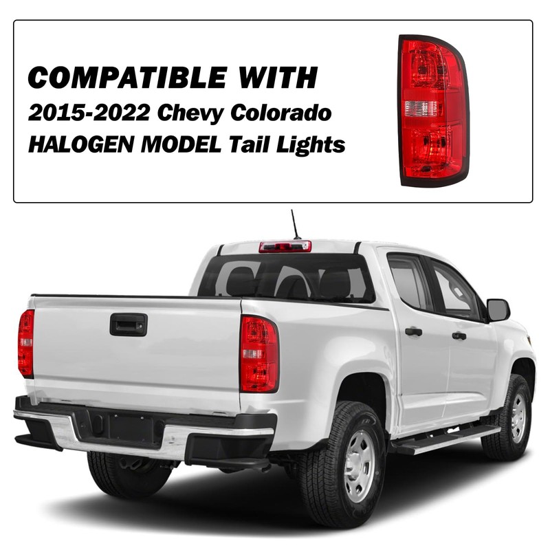 SOCKIR Fit for 2015-2022 Chevy Colorado Tail Light Assembly Replacement