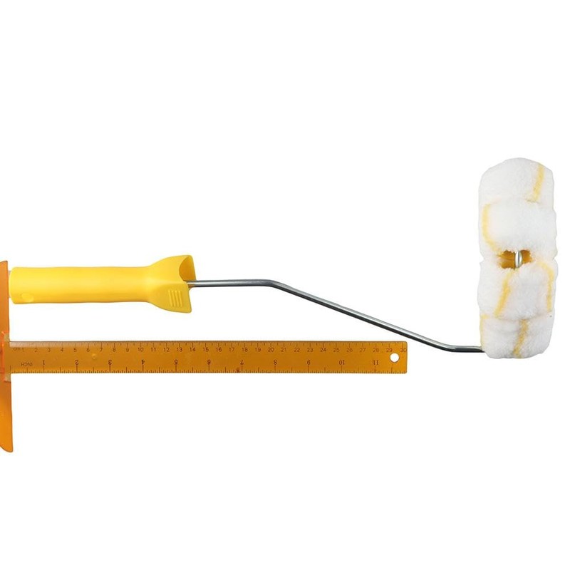 napkery Smart Paint Roller 4 Wheels Pipe Paint Roller with