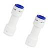 yyangz 2pcs 3/8" Push to Connect One Way Check Valve