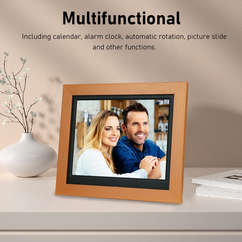 8.7 Inch Digital Photo Frame High Definition IPS Screen Electronic