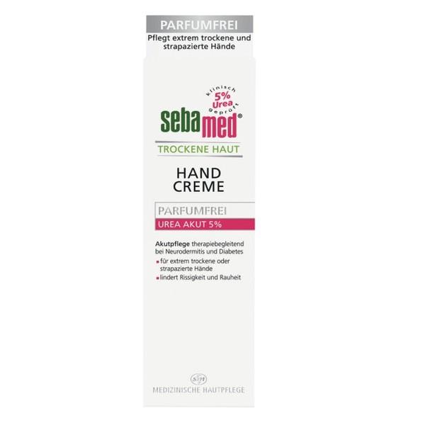 Sebamed Dry Skin Hand Cream Urea 5% Perfume Free 75 ml