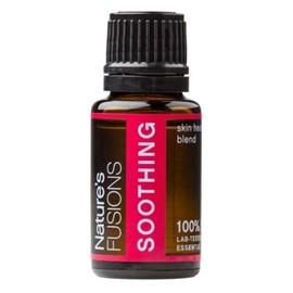 Nature's Fusions Soothing, 100% Pure and Natural Essential Oil Blend for Aromatherapy and Topical Use, .5 Fl Oz (Pack of 1) (15 mL)
