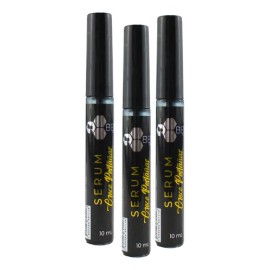 Serum Crece Pestañas Y Cejas Negro 3 Piezas Bena