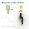 Concrete Wall Hooks Large - Supports 30lbs - Picture Hangers