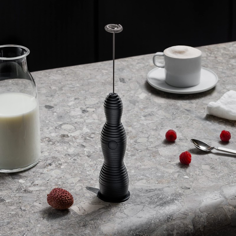 Alessi Pulcina MDL11 B - Design Milk Frother Beater, in
