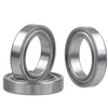 Bestgle Mini Bearings, Ball Bearings, 3 Pieces, Deep Groove Ball