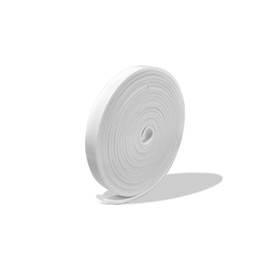 Made in Japan, Plump, Original Gap Tape, Ski-Match, White, Thickness: 0.08 inches (2 mm) x Width 0.4 inches (10 mm) x Length 6.6 ft (2 m) (4 Meters per Roll), Rubber Sponge, Waterproof, Soundproofing, Clearances, Windows, Entryways, Sliding Doors, Gaps