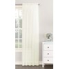 NetCurtainsUK Single Plain Voile Net Curtain Sheer Panels Slot Top