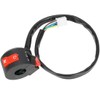 FVRITO Left Starter Kill Light Switch Female Plug Assembly for