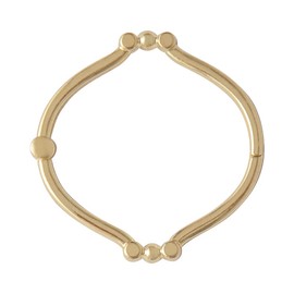 Utopia Alley Shower Rings, Shower Curtain Rings for Bathroom, Rustproof Zinc Shower Curtain Hooks Rings, Set of 12 (Gold)