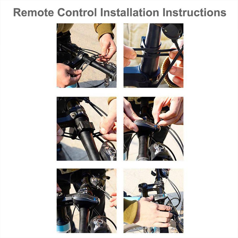 USB Rechargeable Anti Theft Bike Alarm Vibration Trigger Alarm with