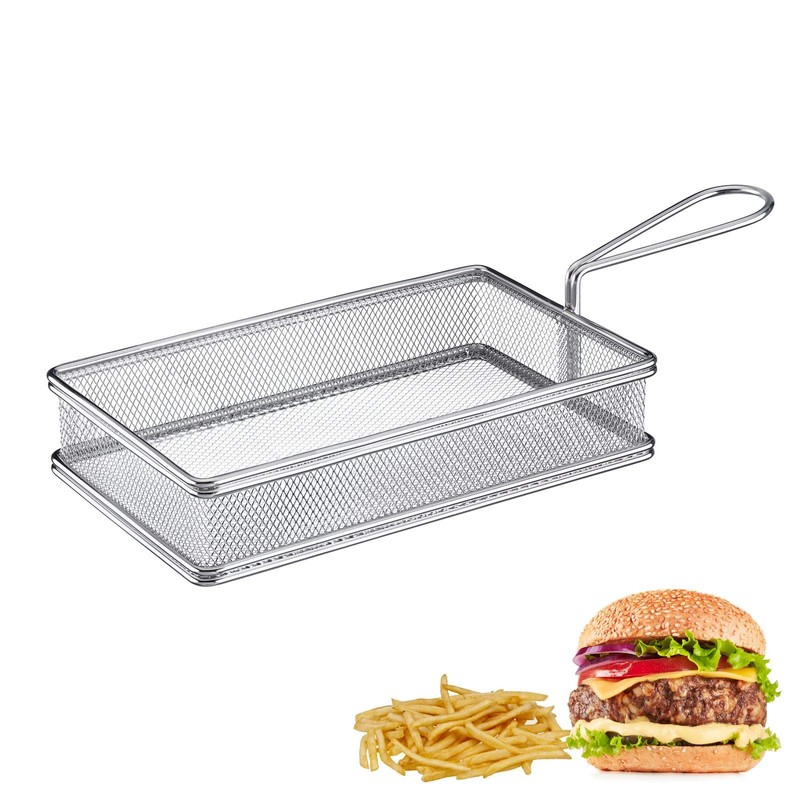 Westmark Serving Basket/Chip Basket, Filling Volume: 21.5 x 9.5 x
