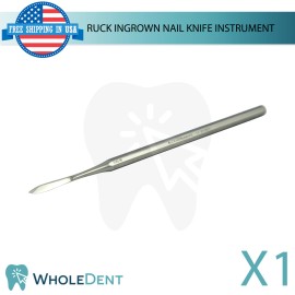 Ruck Ingrown Nail Fold Knife Instrument Stainless Steel L 15cm Remove Deadskin