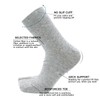 Men's Flip Flop Split Toe Tabi Socks Athletic Cotton Crew