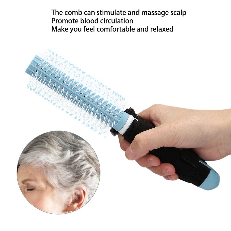 Portable Elderly Care Scalp Massage Comb Hair Styling Comb with