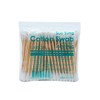 Water-based Pobis Cotton Swabs 3-inch Double-sided Sanitary Cotton Swabs 100 pcs / 수성 포비스 솜면봉 3인치 양면형 위생솜면봉 100pcs