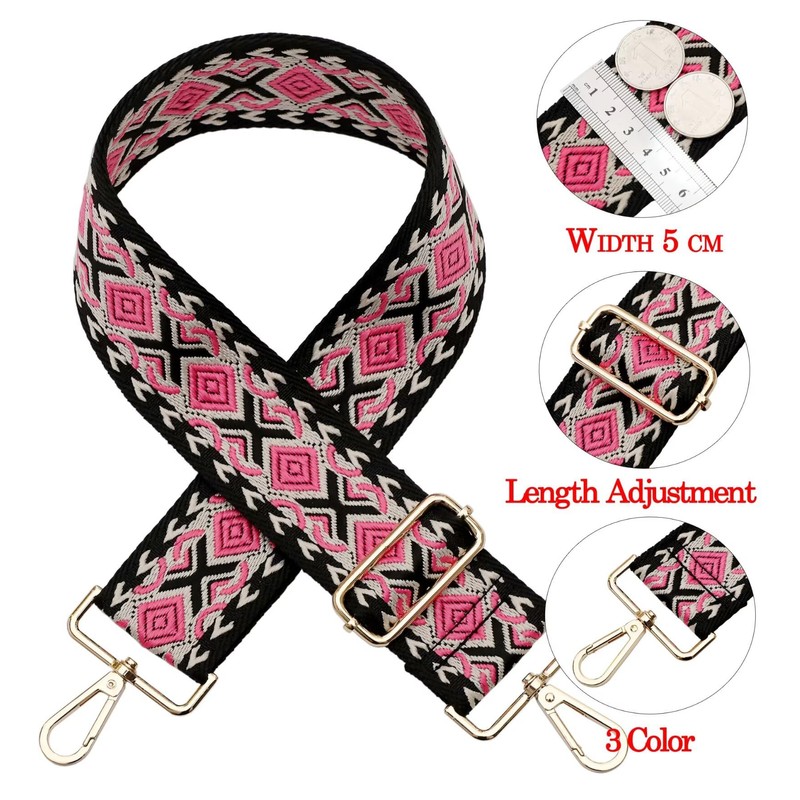 Adjustable Shoulder Strap for Men and Women, Wide Bag Strap