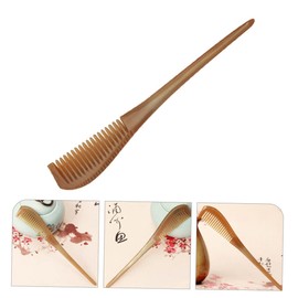 Ipetboom Elegant Ox Horn Hair Stick Vintage Retro Comb Hair Decor for Women Chinese Hair Accessories for Long Hair