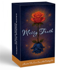 Messy Truth Oracle, Oracle Cards for Beginners, 54 Cards Deck for Love Relationship Clarity, Emotional Healing and No-Contact Reflection, Straight-Talking Cards for Shadow Work and Self-Empowerment