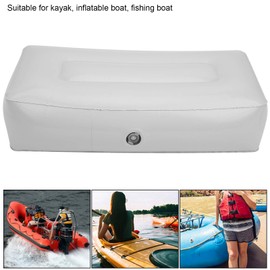 Aoutecen Outdoor Goods, Soft PVC Inflatable Boat Cushion Kayak Cushion with Built in Air Nozzle for Outdoor