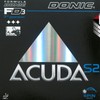 Donic Acuda S2 Table Tennis Rubber (Red, 1.8 mm)