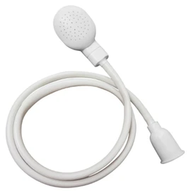 DACUAN Portable Rubber Sink Hose Faucet Sprayer Sink Hose Attachment Dog Washing Shower Attachment for Pet Bathing Massaging & Grooming(Single Head)