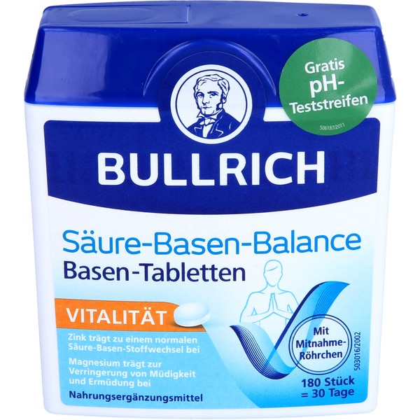 Bullrich Säure-Basen-Balance Basentabletten, 180 pcs. Tablets