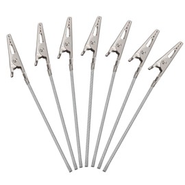 Steel Alligator Clips Crocodile Clamps (Alligator Clips with Steel Wire-80PCS)