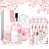 Sakura Face Serum, 100ml Daily Essence with Travel Size &