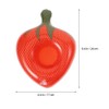 SUPVOX Inflatable Drink Holder, 4pcs Strawberry Drink Holder Floats for
