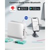 Vixic Label Maker, P3200 Label Maker Machine with Tape Bluetooth,Protable
