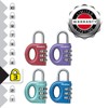 Master Lock 633EURD Zahlenschloss mit Zinkgehäuse, Zufällige Farbe, 5,6 x